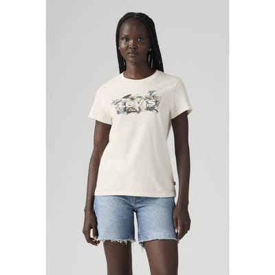 Levi's The Perfect Tee Maat: S | Tops Outlet | Dames | Wit