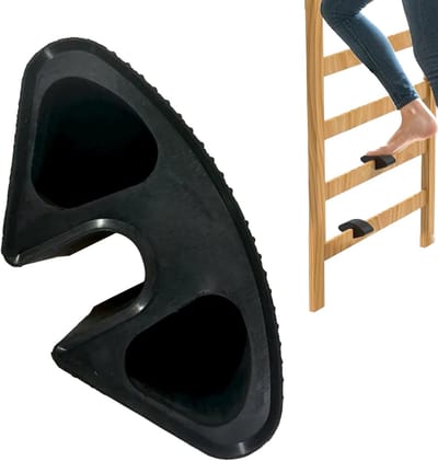 Ladderhoes Stapelbed - Trapbekleding Kussen - Veilig Klimmen - Antislip Ontwerp - 10 x 55 x 6 cm - Zwart