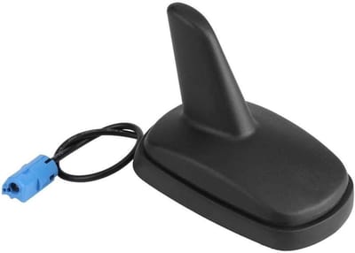Haaienvin Dakantenne - Auto Antenne - Auto Uiterlijk Verbeteren - Directe Vervanging - 8.5 x 5.5 x 6.5 cm - Zwart