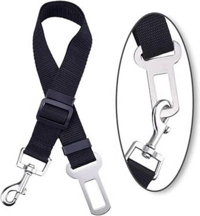 *** Honden auto riem - Auto gordel voor dieren - Hondenriem - Autogordel - Veiligheidsriem voor dieren - Autogordel op maat voor uw trouwe viervoeter - van Heble® ***