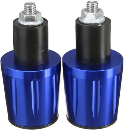 Dailygoody - JenNiFer Stuurgrepen - Motorfiets Grip - Comfortabele Anti-Trillingen - Blauw - Plug Grip Weights - Eenvoudige Installatie - Geschikt voo