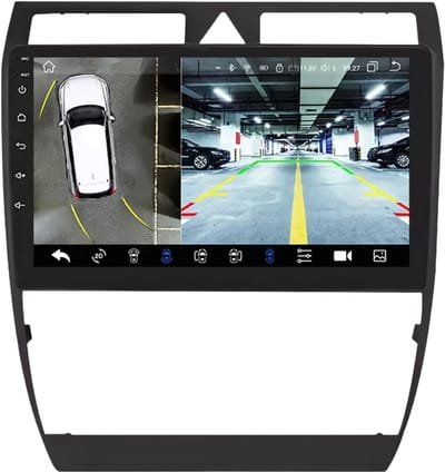 Autoradio met bluetooth - Carplay - Voor Audi A6 C5/ RS6/ S6 (1997-2004) - Geschikt voor Apple en Android - Stereo - Navigatie - Navigatiesysteem auto