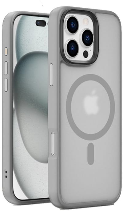 Mobiq Telefoonhoesje geschikt voor iPhone 16 Pro - Geschikt voor Magsafe - Magnetisch opladen