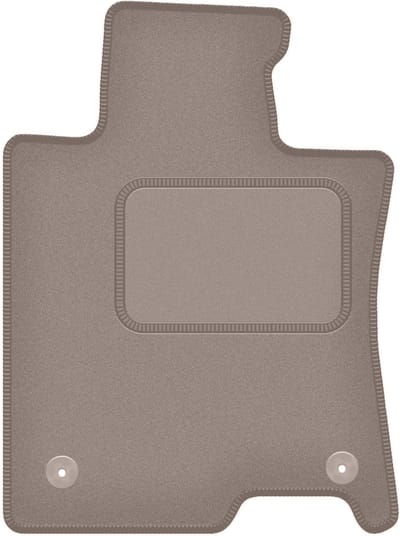 Beige bestuurdersmat voor: Honda Accord VIII sedan, stationwagen, tourer (2011-2015)