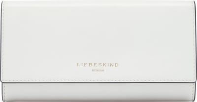 LIEBESKIND BERLIN Leren Portemonnee Kodiaq Sheep Hilla Valentina Wallet Arctic Crème