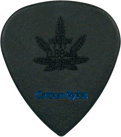 Pickboy GP33R-088 Plectra Carbon Graphite Medium 0.88 Mm Set Van 50 Stuks Voor Elektrische Gitaar
