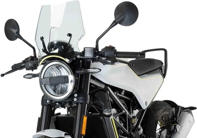 Puig windshield Naked New Generation Sport 9702W Svartpilen, Husqvarna Vitpilen 401 17'-19'
