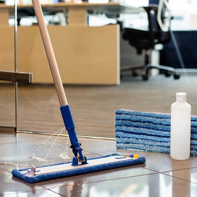 Dweil set sprinkler - dweilsysteem - mop - vloerwisser - incl velcro vlakmop