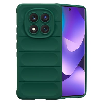 imoshion Hoesje - Geschikt voor Xiaomi Redmi Note 15 (5G) - EasyGrip Backcover - Donkergroen