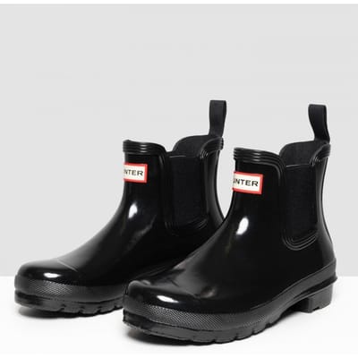 Hunter Original Chelsea Glanz Damesboots
