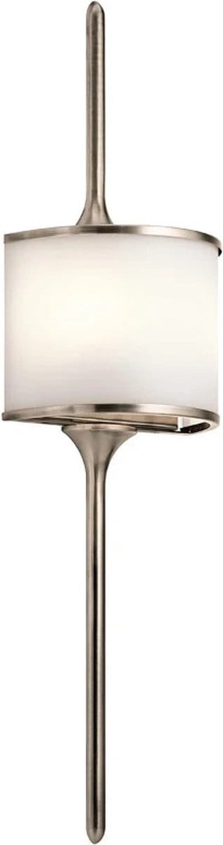 Kichler LED Wandlamp Mona | 3W 3000K 300Lm 830 | IP44 | Dimbaar | Classic Pewter