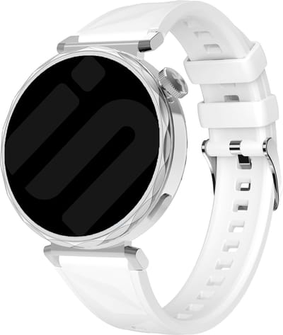 Strap-it Premium siliconen bandje 18mm - geschikt voor Huawei Watch GT 4 - 41mm / GT 5 - 41mm / GT 5 Pro - 42mm - Fossil Gen 5e - 42mm / Gen 6 - 42mm - Withings ScanWatch Light / ScanWatch 2 - 38mm / Steel HR - 36mm - wit