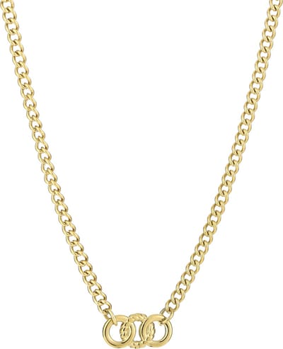 Michelle Bijou- Ketting - Goud - Stainless steel - 3 ringen