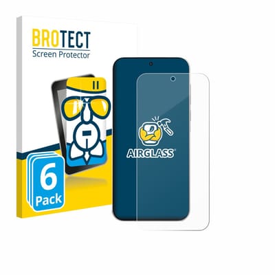 Screenprotector 6 Stuks voor OnePlus Turbo 6V Beschermglas transparant