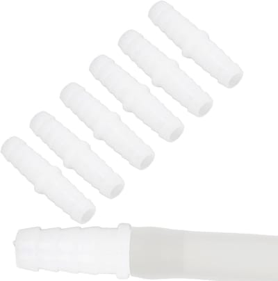 Plastic Slangconnector voor Pompen en Siliconen Slangen - Geschikt voor 6mm, 9mm, 12mm, 14mm - Duurzaam PE Materiaal voor Tuin en Farmaceutische Toepassingen