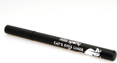 Miss Sporty Cat´Eyes Felt Tip Liner - 1 Black - Eyeliner