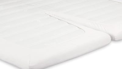 Beter Bed Select Jersey Hoeslaken Splittopper - 160 x 200/210/220 cm - 100% Katoen - Matrasbeschermer - Matrashoes - Off-White