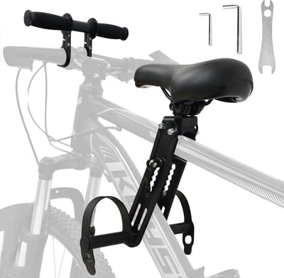 fietsstoel – Fietsstoeltje voorzitje – Fietsstoeltjes Met Stuur En Pedalen – Fiets Stoel Midden Op Stang – fietsuitje
