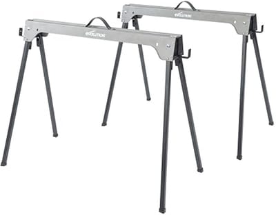 Compacte Vouwzaagbok Twin Pack - Ondersteunt tot 500 kg - Lichtgewicht en Draagbaar