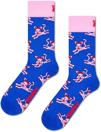 Happy Socks - Happy Cat Sock - Heren - Sokken