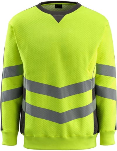 Mascot Safe Supreme Sweatshirt 50126-932 - hi-vis geel/donkerantraciet - M