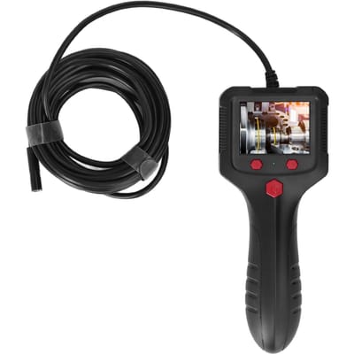 Caméra endoscopique industrielle portative, boroscope d'inspection, écran LCD 2,4 pouces, objectif 8 mm, étanchéité IP67