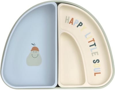 Baby Siliconen Serviesset - 3-delige Kinder Borden en Kom - Vaatwasser Bestendig