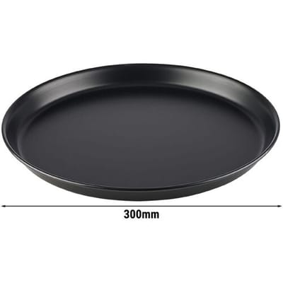 GGM Gastro (10 Stück) Pizzablech - Blaublech - Ø 300mm - Höhe: 25mm