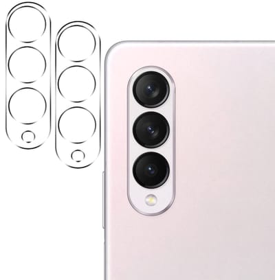 Camera Screenprotector geschikt voor Samsung Z Fold 3 - Screen Protector Glas - 2 Stuks