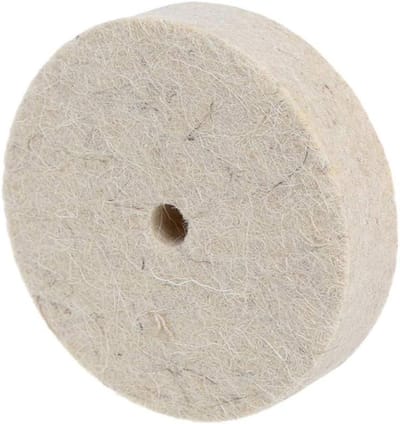 Polijstschijf - Vilt pad - Metaal polijsten - Langdurig effect - 76x20mm - Niet gespecificeerd