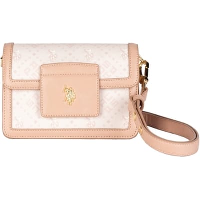 U.S. POLO ASSN. Schoudertas New Hampton Small Crossbody Bag Pale Pink Oud roze