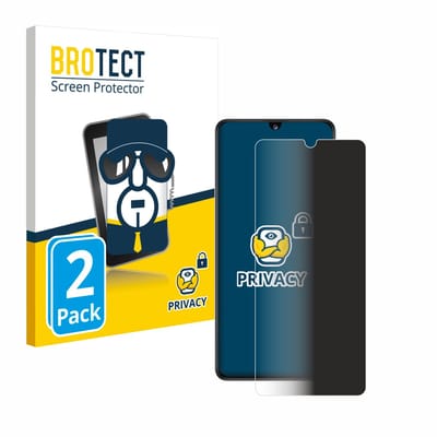 BROTECT - privacy screenprotector voor Samsung Galaxy A41 - Folie Beschermfolie Blauwlichtfilter 2 Stuks