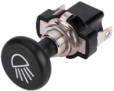 Dailygoody - Car Headlight Switch - 12V Universele Push Pull Lichtschakelaar voor Golfwagens - Hoogwaardige Kwaliteit - Ideaal voor Autoverlichti
