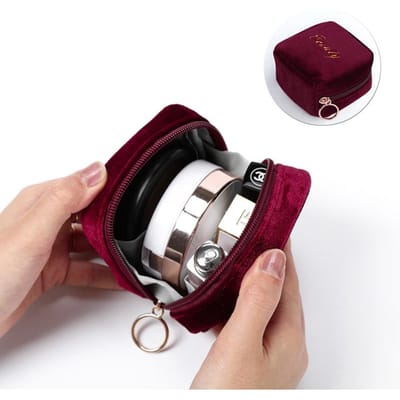 Lipstick Opbergtas Mini Draagbaar Waterdichte Cosmetische Opbergtas met Hand Make-uptas Trompet