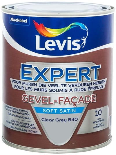 Levis - Expert Gevel Mix - Clear Grey B40 - 1 L