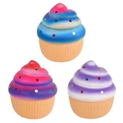 Squeeze Jumbo Cupcake take away 3ass 11cm Poppetjes en figuren