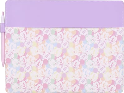 Weekplanner met eco-lederen binding + pen - Mickey Mouse