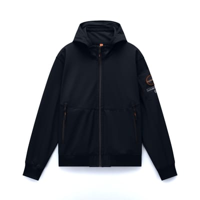 Napapijri - Heren Jas zomer Jacket Melville - Zwart - Maat XXL