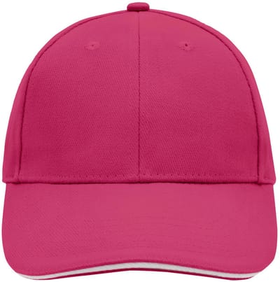 Baseball cap van 100% katoen - Roze - voor volwassenen - petjes