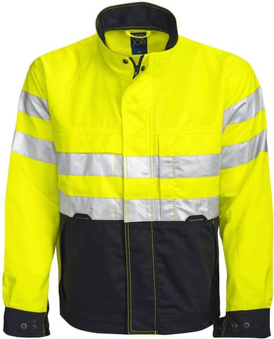 ProJob 6401 SIGNALISATIEVEST EN ISO 20471 KLASSE 3 646401 - Geel - 4XL