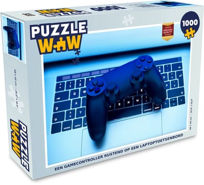 Puzzel Controller - Toetsenbord - Licht - Legpuzzel - Puzzel 1000 stukjes volwassenen