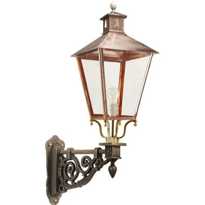 KS Verlichting Buitenlamp Wolfsburg L Brons