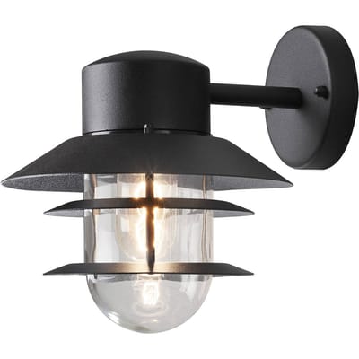 Konstsmide Buitenwandlamp Modena, hangend, zwart