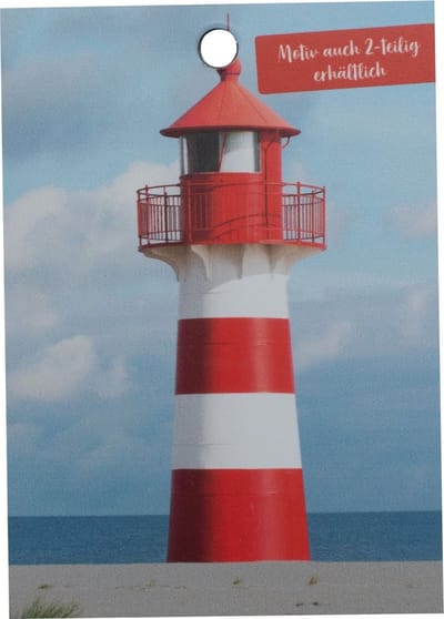 SAMPLE - PROEFMONSTER 10 X 15cm - Schulte Deco Design - wandbekleding - douche acherwand in Foto vuurtoren - wanddecoratie - muurdecoratie - badkamer wandpanelen - muurbekleding -