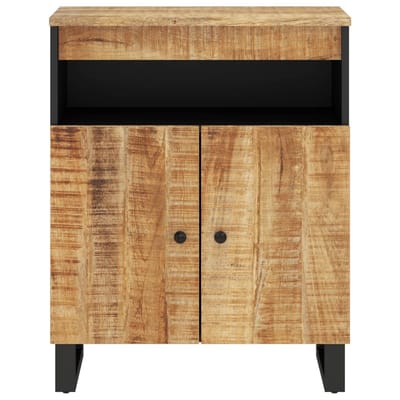 vidaXL - Dressoir - met - 2 - deuren - 60x33x75 - cm - massief - mangohout