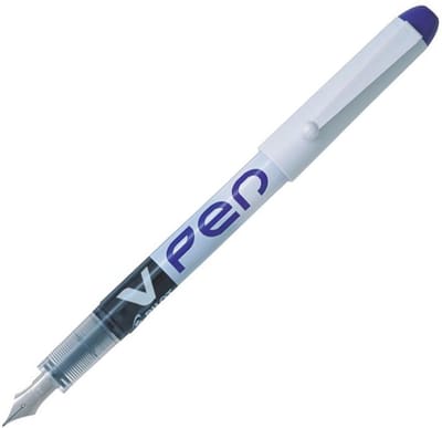 Pilot V-Pen Paarse Uitwisbare Vulpen - 0,50 mm Schrijfbreedte