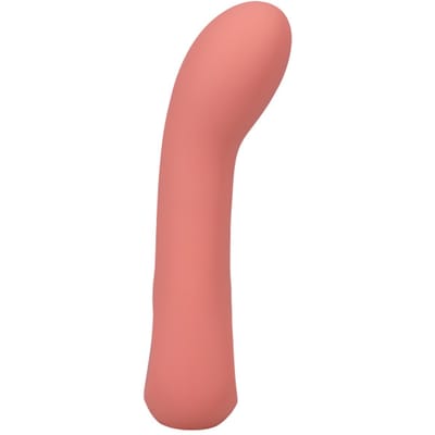 Doc Johnson - Zen - Rechargeable Silicone G-Spot Vibe - Coral