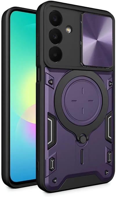 Hoesje geschikt voor Samsung Galaxy A27 - Techsuit CamGuard Pro Back Cover - Paars