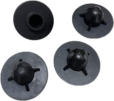 Vervangende Voeten voor Opvouwbare Stoelen - Rubber Beschermers voor Campingstoelen en Tafels, 16mm, Ideaal voor Buitenactiviteiten