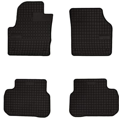 Wielganizator SolidPRO Serie - Auto Rubber Matten - Land Rover Discovery Sport SUV (2014-) - Zwart - Op Maat